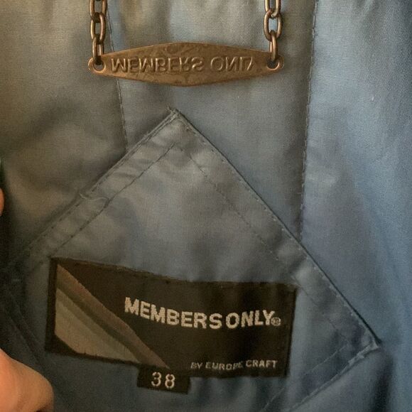 Members Only Mens Bomber Jacket - Picture 3 of 5